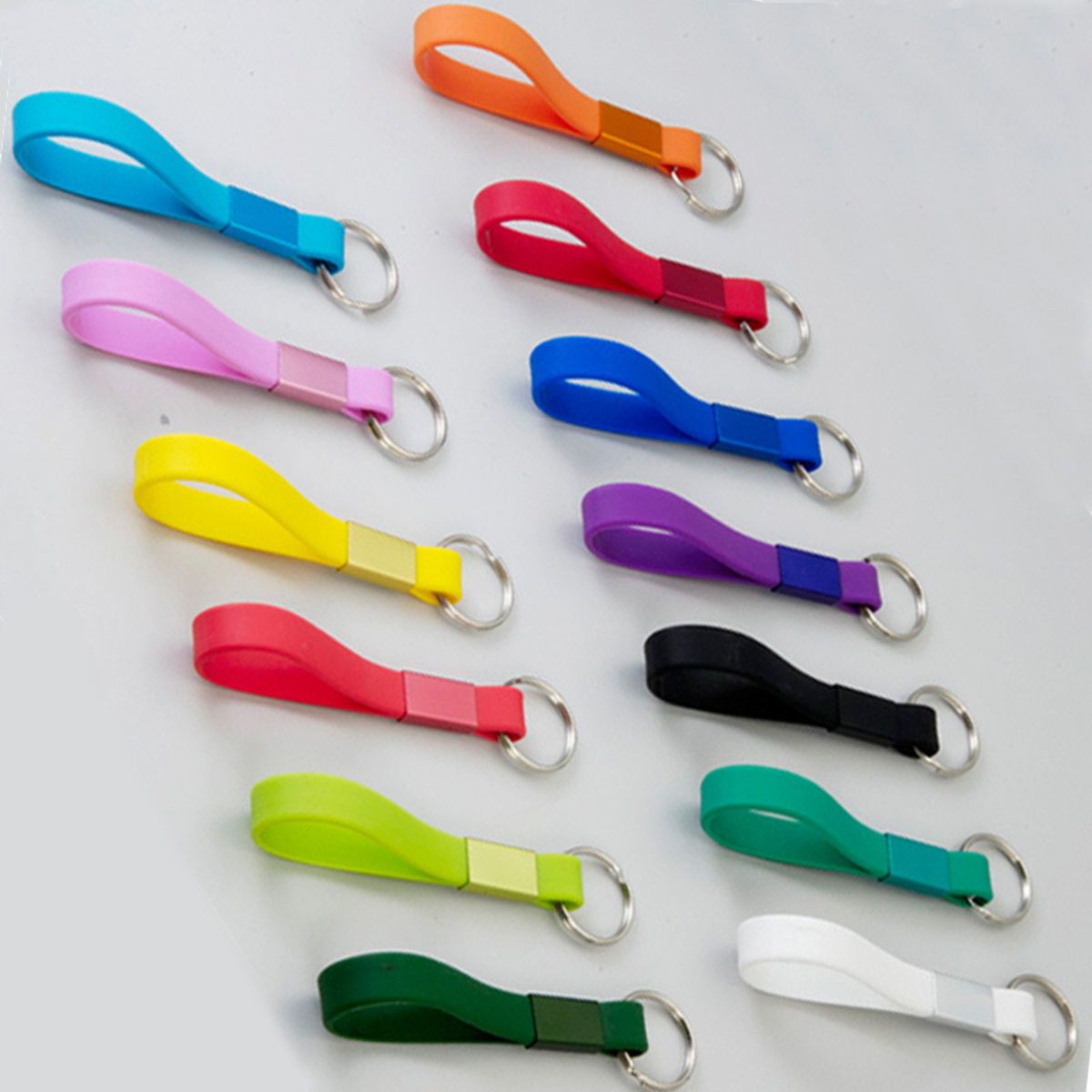 Silicone Wristband Keychain