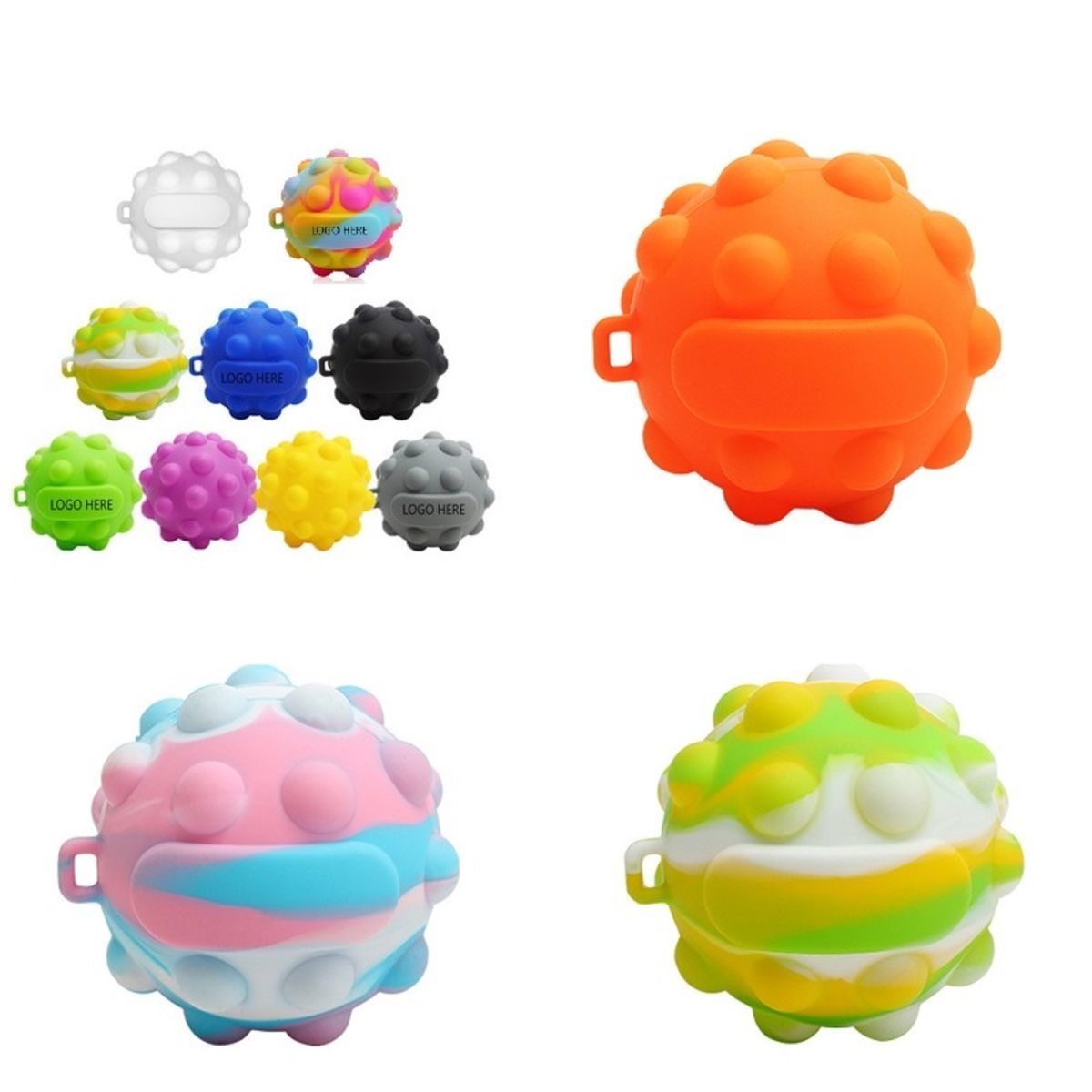 Push Pop Bounce Ball