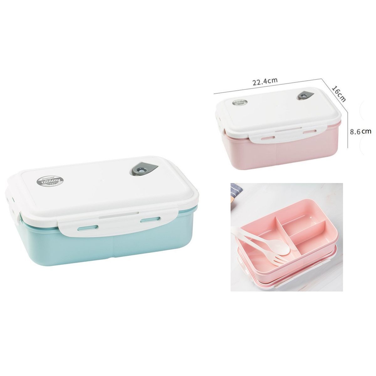Microwave-allowed Bento Box