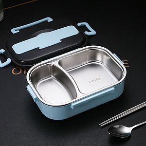 Stainless Steel Lunch Box with Cutlery