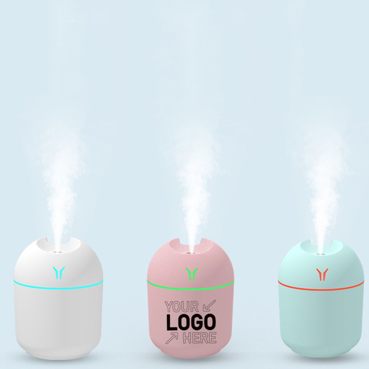 Mini Air Humidifier w Night Light
