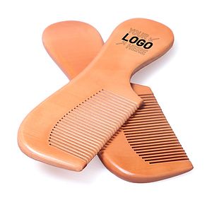 Peach Wood Comb