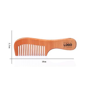 Peach Wood Comb
