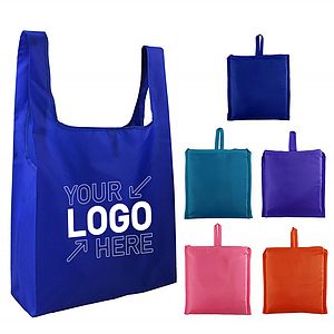 Foldable Grocery Tote with Pouch