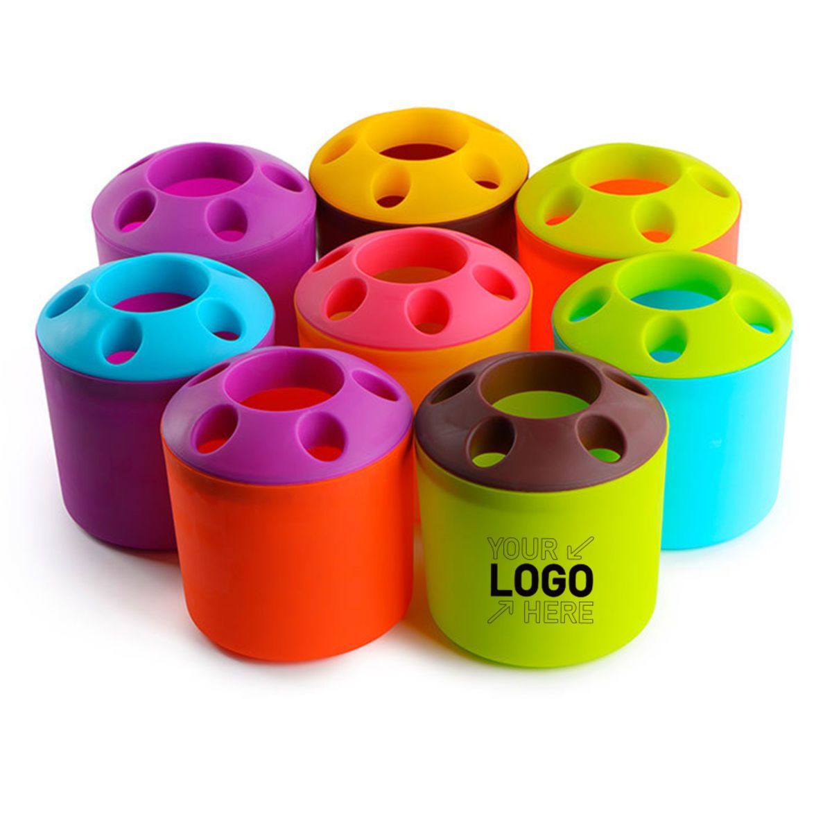 Multi-functional ToothbrushPen Holder