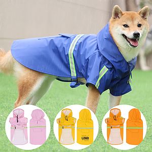 Dog Raincoat Poncho For Small To X-Large And Puppies