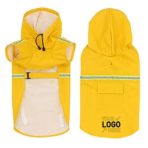 Dog Raincoat Poncho For Small To X-Large And Puppies