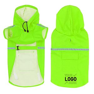 Dog Raincoat Poncho For Small To X-Large And Puppies
