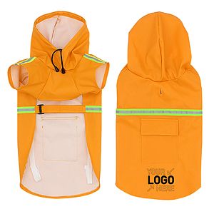 Dog Raincoat Poncho For Small To X-Large And Puppies