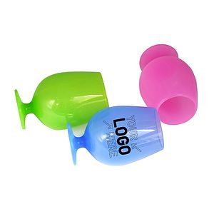 Unbreakable RubberSilicon Wine Glasses for Outdoor Camping,Goblet