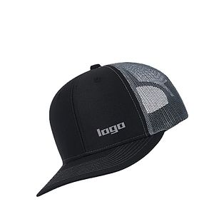 6 Panel Mesh Snapback Cap