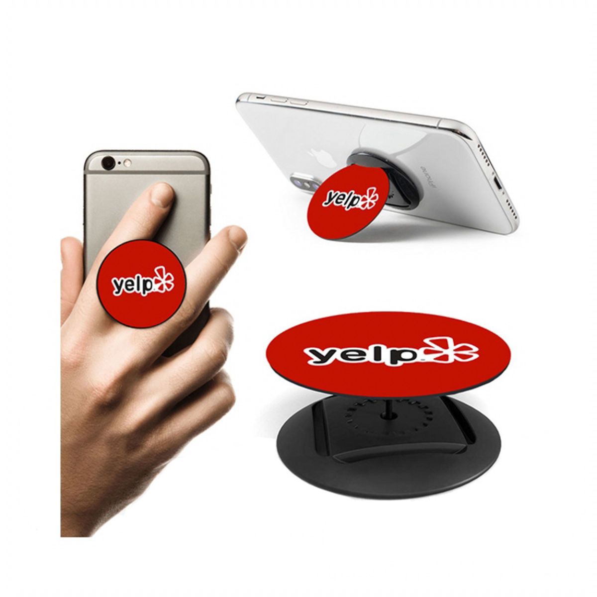 Foldable Grip Socket Phone Holder