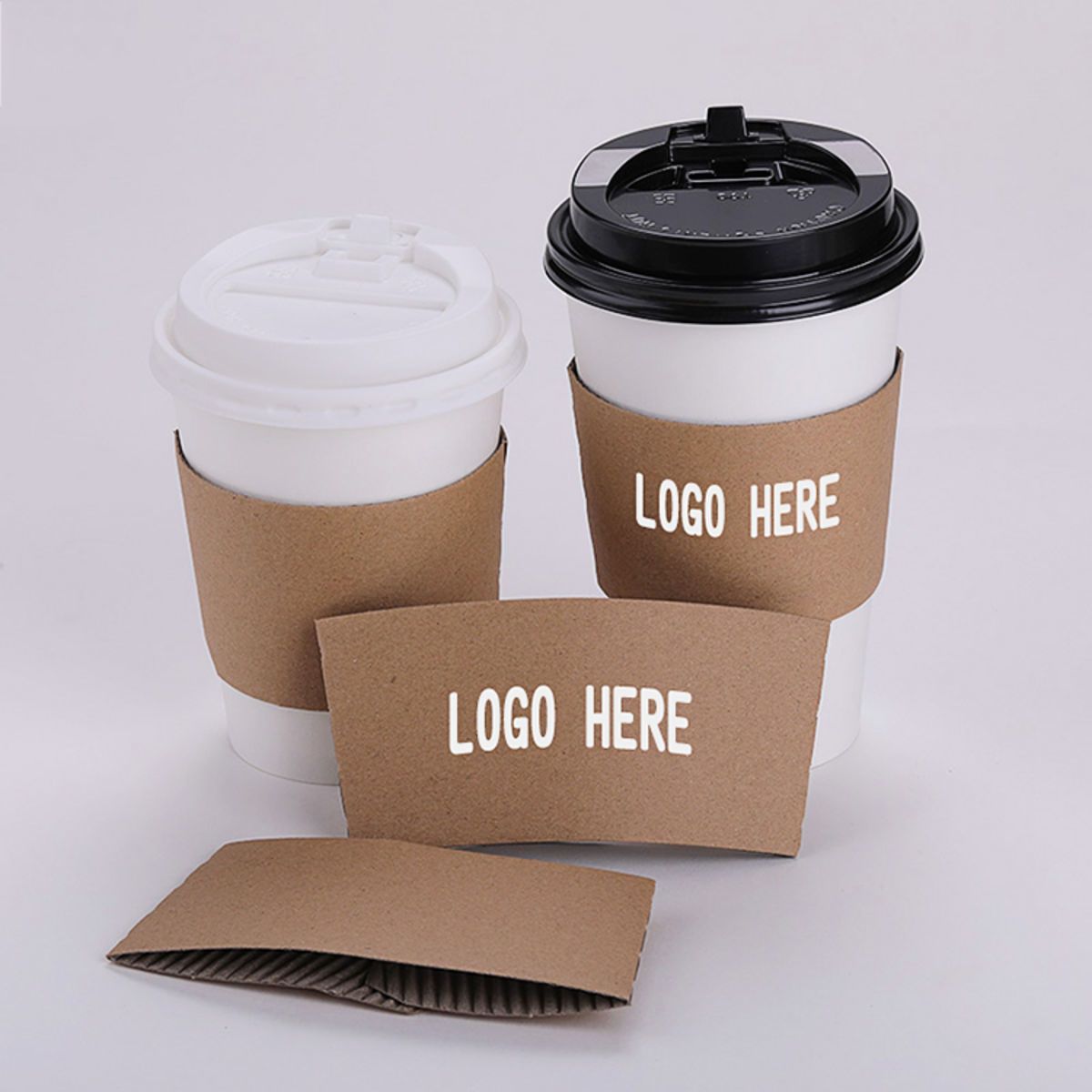 Kraft Paper Coffee Cup Clutch