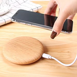 Bamboo Style Wireless Charger Pad