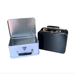 Rectangle Tin Lunch Box With Lock