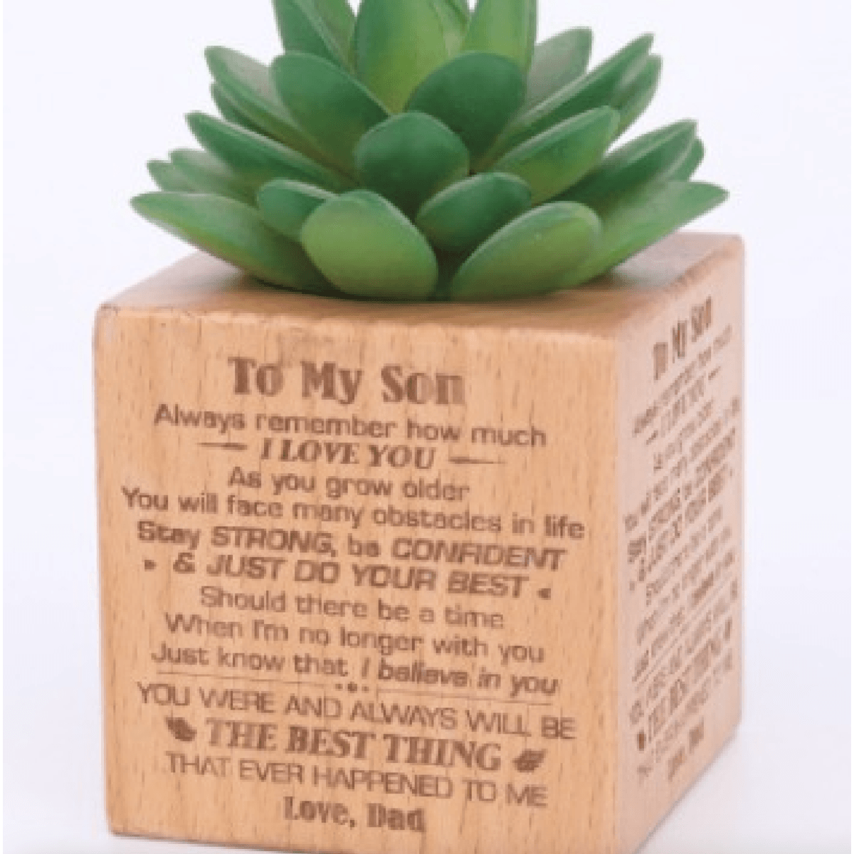 Wooden Flower Pot