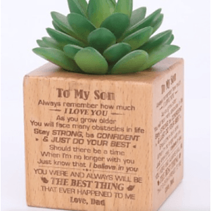 Wooden Flower Pot