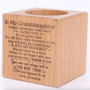 Wooden Flower Pot