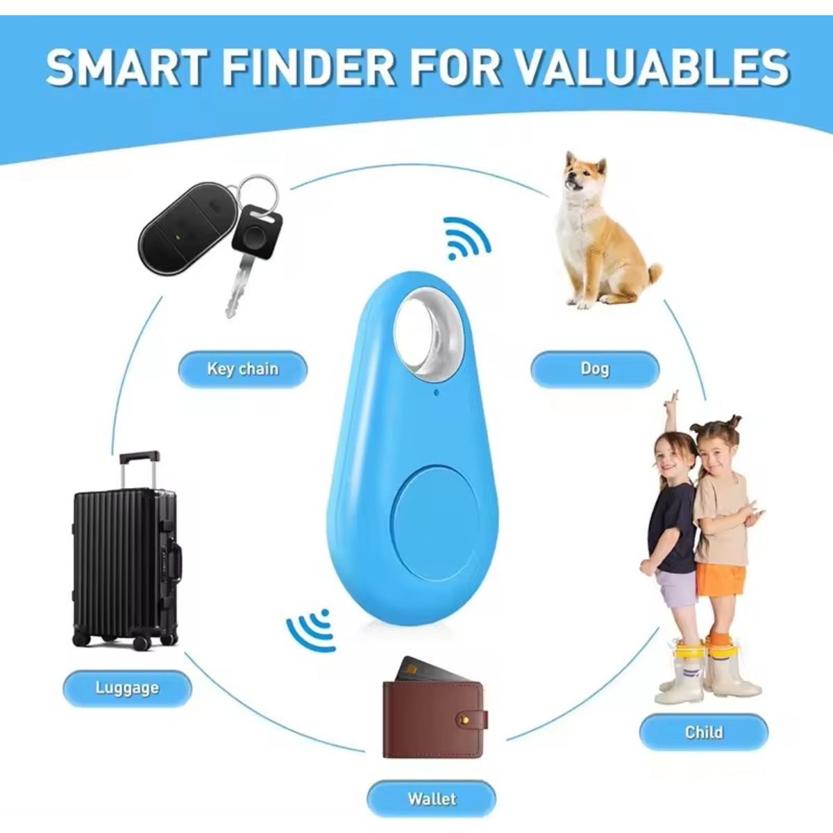Bluetooth Anti-Lost Alarm Key Finder
