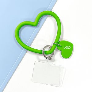 Silicone Heart Loop Phone Lanyard