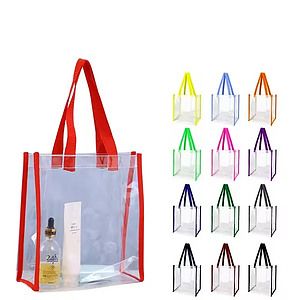 Clear PVC Stadium Tote Bags
