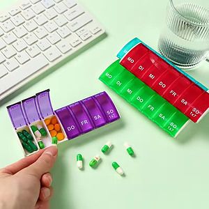 7 Day Plastic Pill Box
