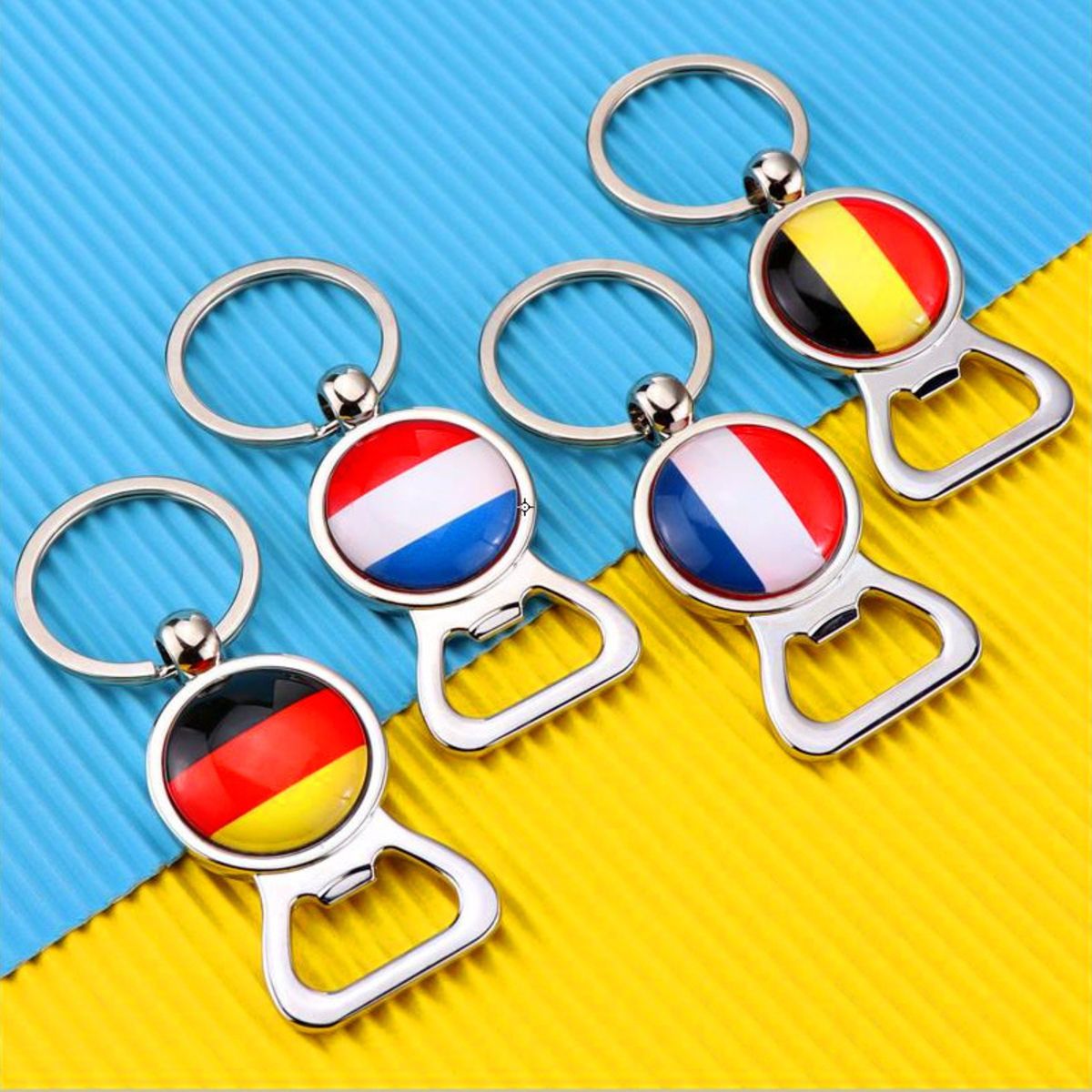 Bottle Opener with Keychain