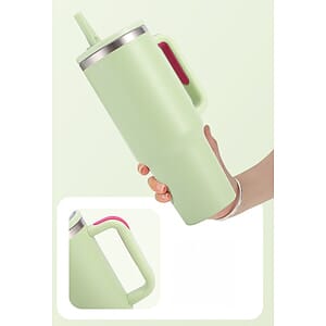 40oz 304 Steel Recycled Travel Tumbler with Straw