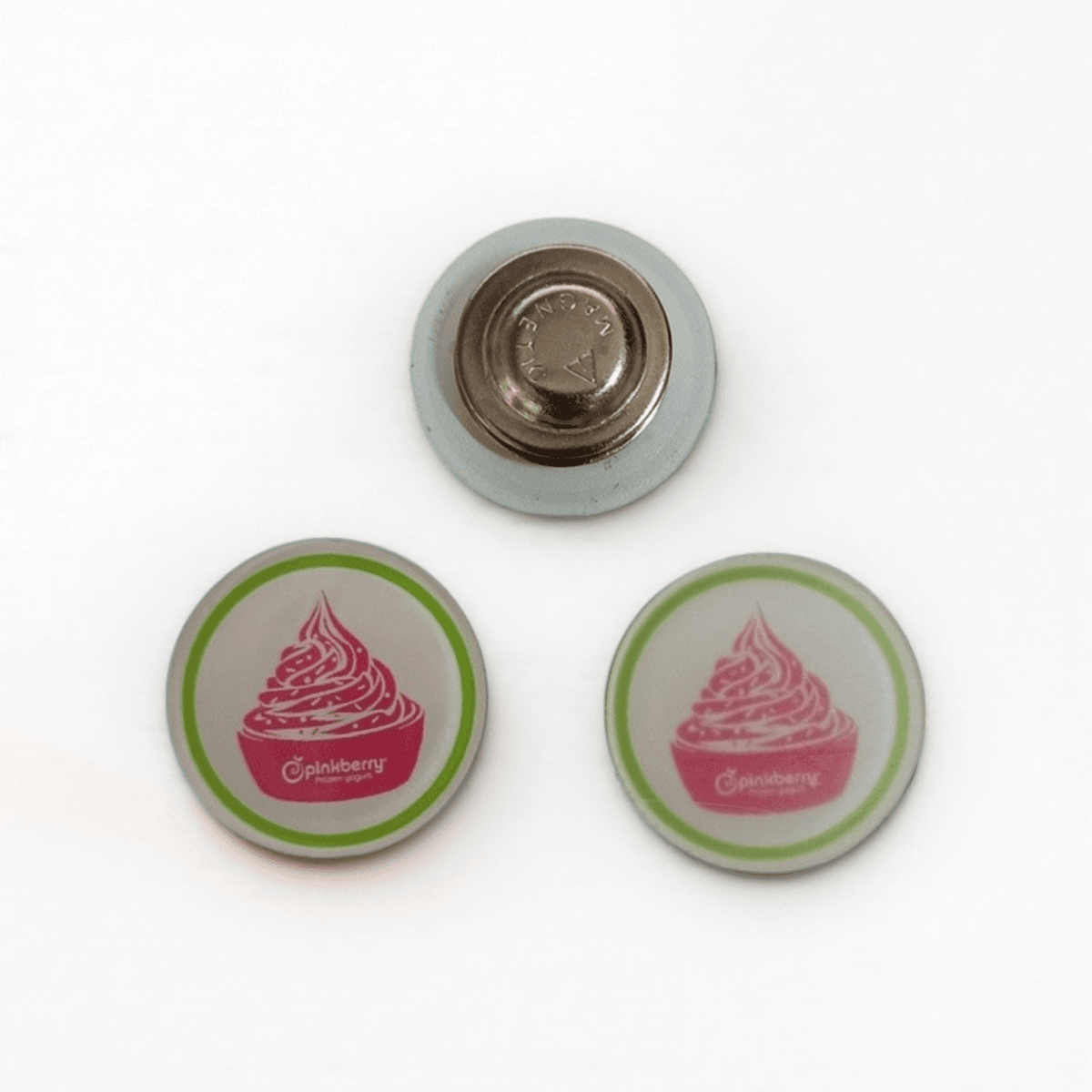 Custom Lightweight Acrylic Magnetic Ciecle Pin