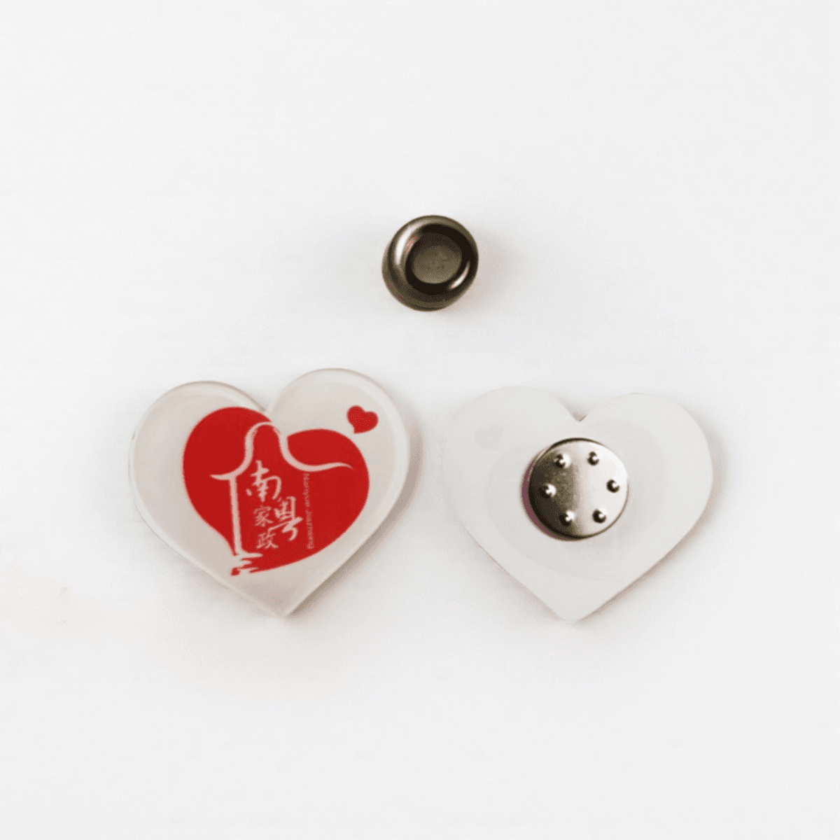 Custom Lightweight Acrylic Magnetic Circle Pin