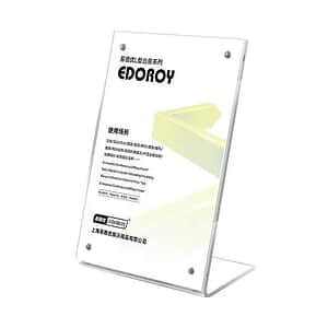 A4 Customized Acrylic Table Sign