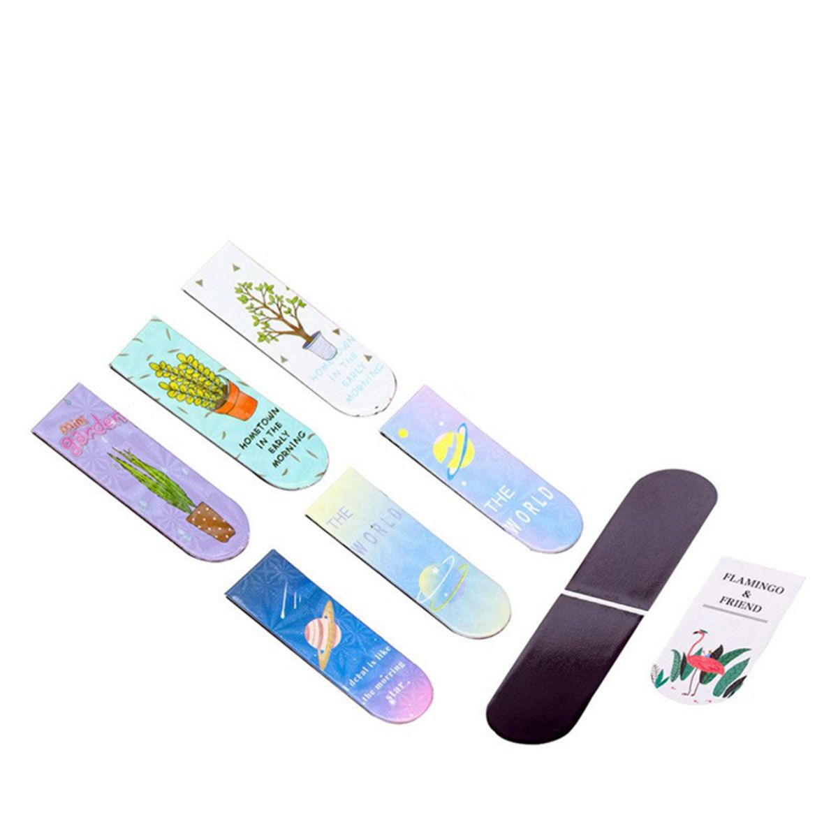 Colorful Folding Magnetic Bookmark