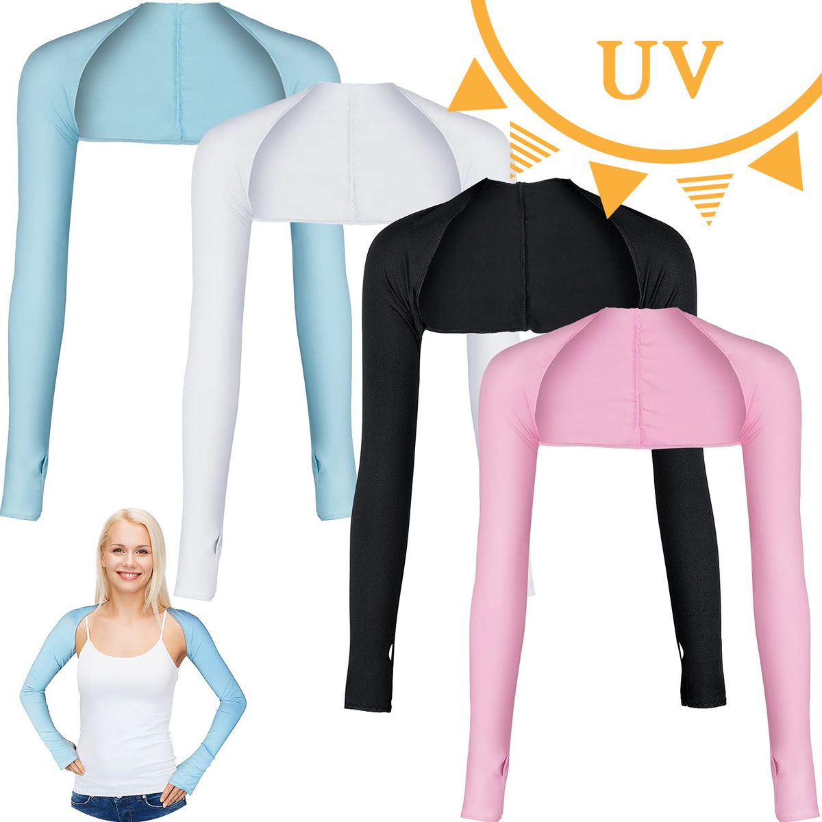 Cooling Shawl Arm Sleeves Sun Protection