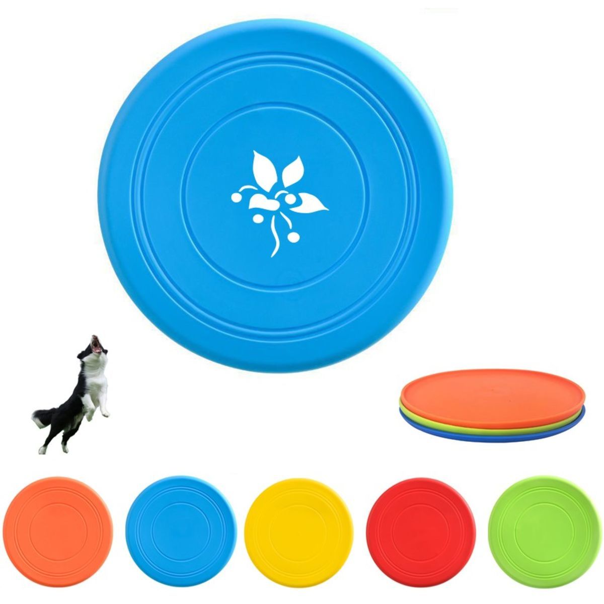7 Silicone Dog Flyer