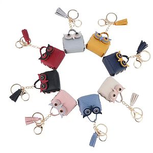 Owl Coin Purse Keychain