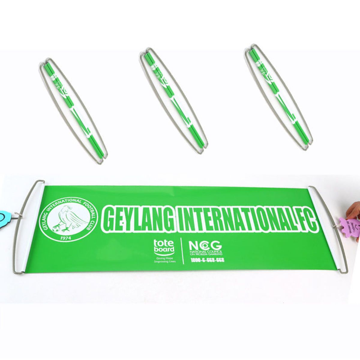 Custom Handheld Scroll Banner