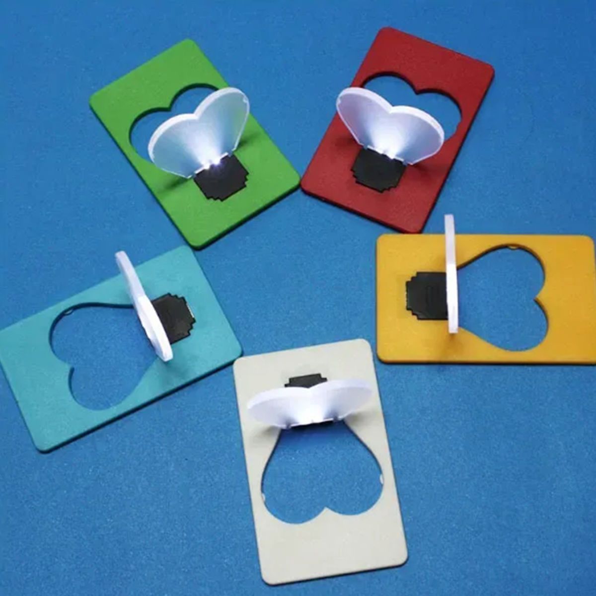 Heart Shape Pocket Led Card Light