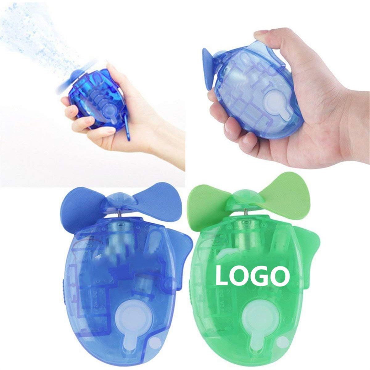 Water Spray Mini Fans