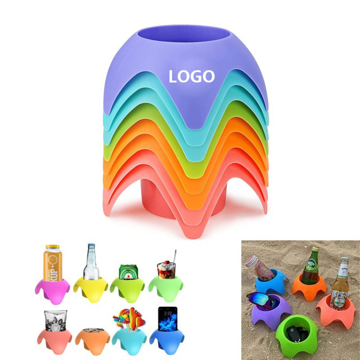 Beach Cup Holders