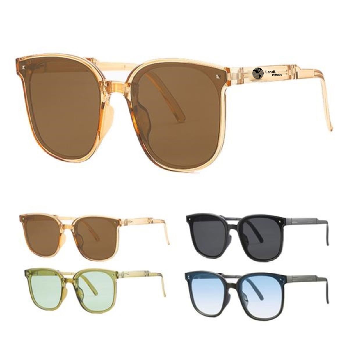 Folding Polarized Sunglasses for Men and Women