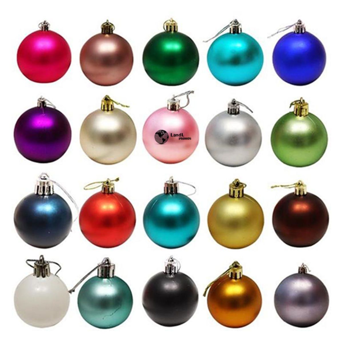 Colorful Plastic Christmas Ball