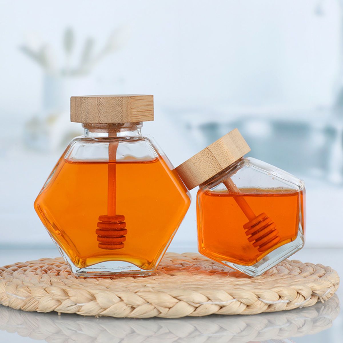 Empty Small Honey Bottles