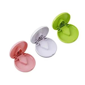 Tablets Travel Pill Case With Seal Division Medicine Grinding Splitter