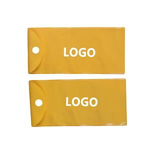 Button lock document bag