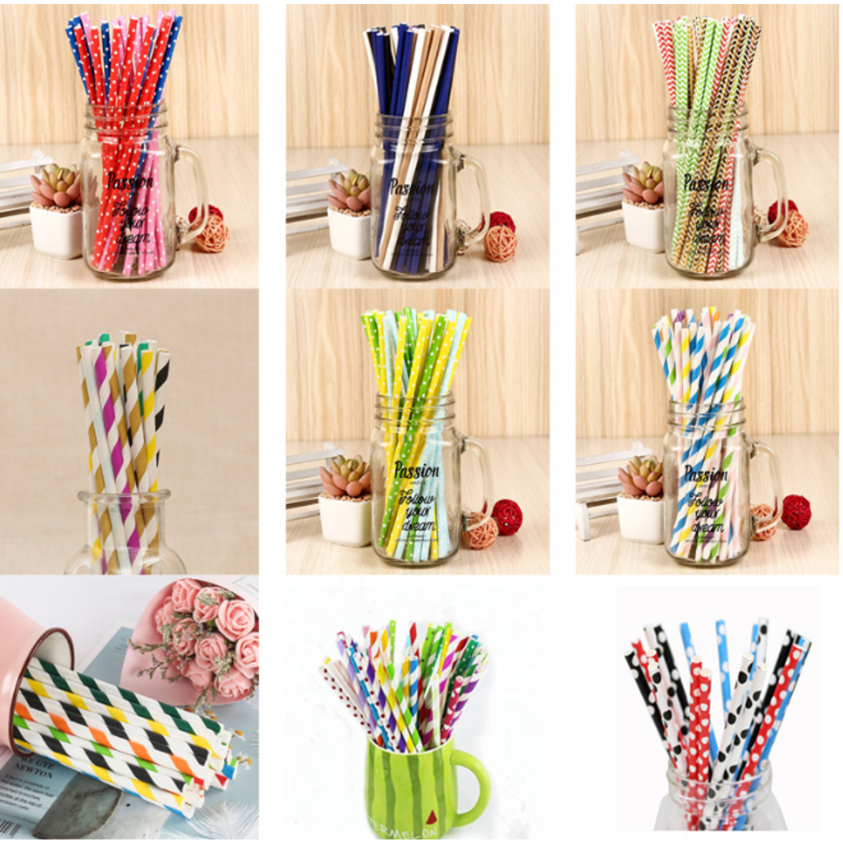 paper straws