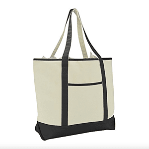 Heavy Duty Cotton Canvas Tote Bag