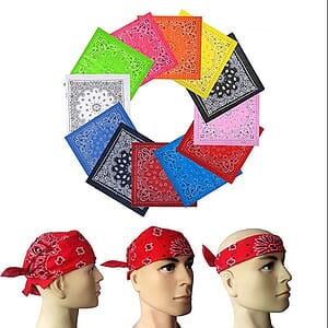 22" 100% Cotton Bandana