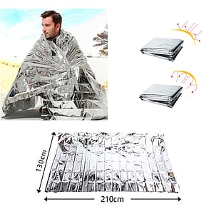 Outdoor Emergency Thermal Rescue Blanket