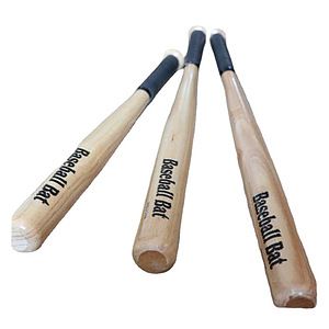 Mini Youth Wooden Baseball Bat