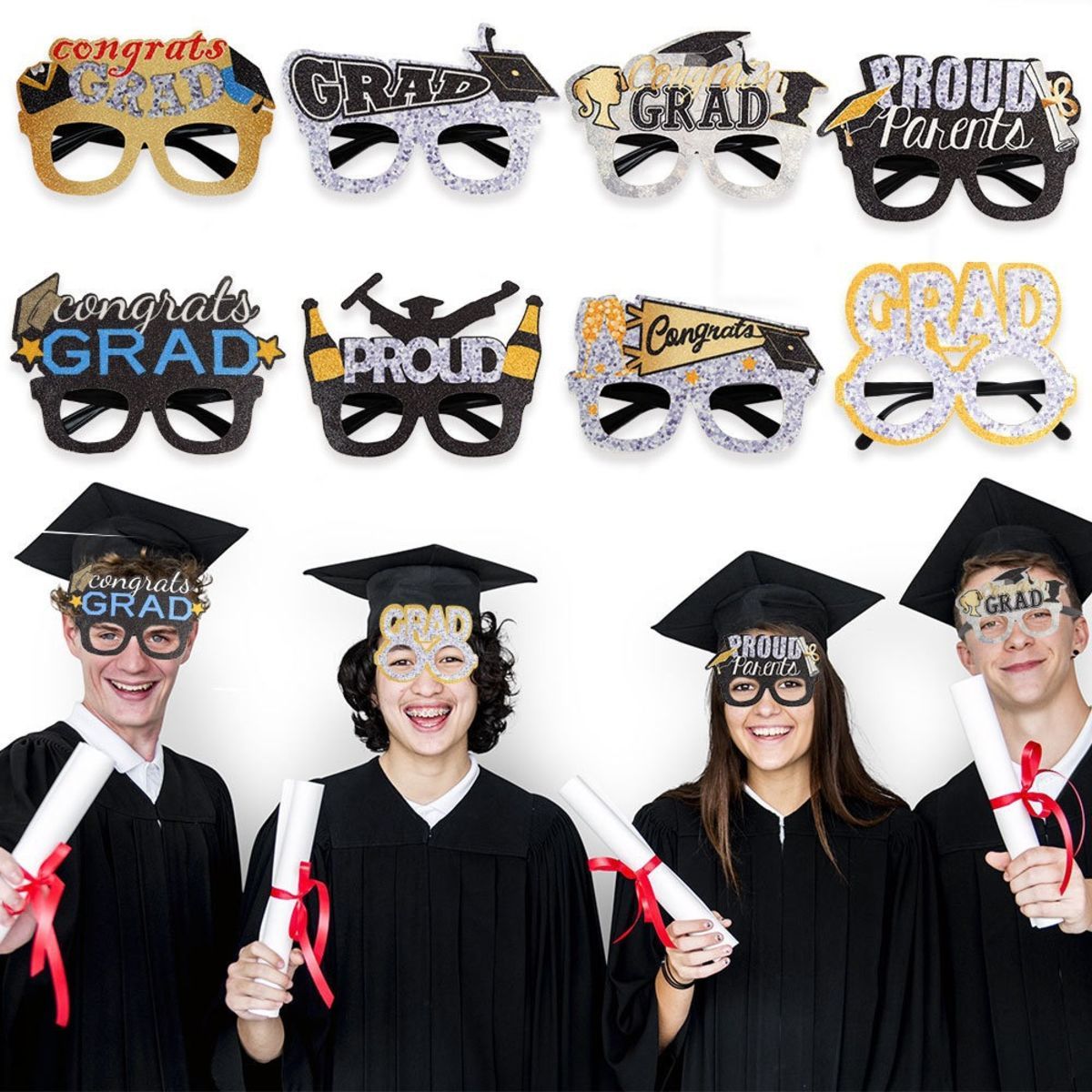 Costume Eyeglasses Masks for Parties